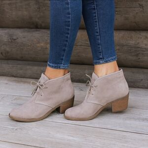 Carlos By Carlos Santana NEW Graham 90's Boho Lace-up Block Heel Bootie 8M